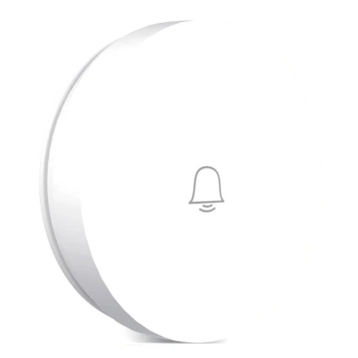 Linptech Wireless Doorbell Push Button, Self-powered Door Bell Transmitter Compatipable with Linptech G6L Doorbells Receivers,IP55 Waterproof,Battery Free,Maintenance Free(Can't Use Alone)