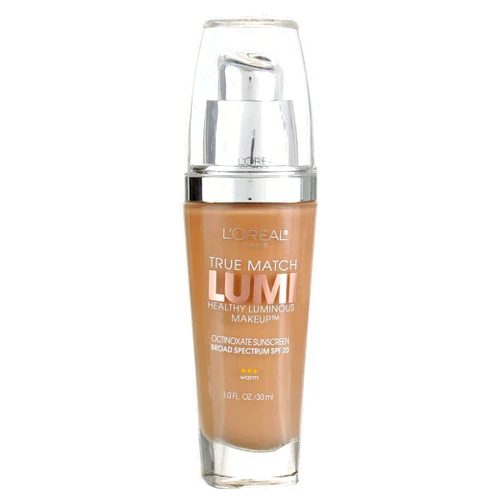 L'Oreal Paris L'Oreal True Match Lumi Healthy Luminous Makeup, Nude Beige, 1 oz (Pack of 2)