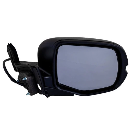 Go-Parts - Power Mirror Right (Passenger) for Pilot 19-22, Manual Folding, Heated, Paintable, with Signal Light, EX Model, Without Auto Dimming and Memory, Replacement 2020 2021
