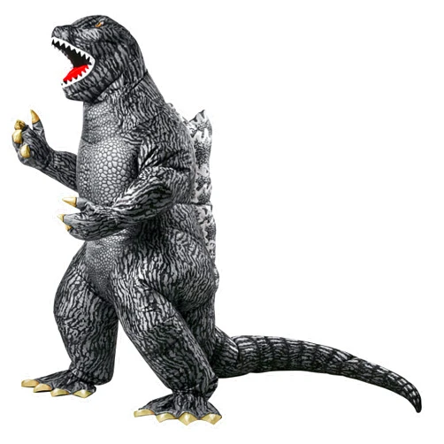 Rubies Rubie's Child's Godzilla Classic Godzilla Inflatable Costume, As Shown, One Size Large