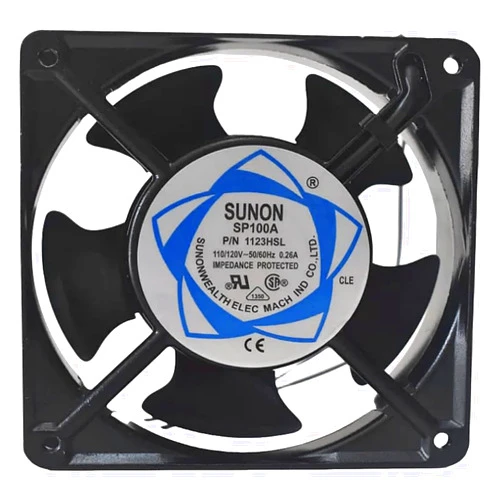 Artist Unknown SP100A 1123HSL 110/120V 0.26A 120MM - 12038 12CM 2-Wire Cooling Fan