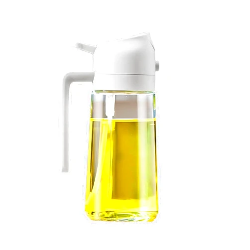 CHUJILIGD 470ml Oil Dispenser for Kitchen Oil Sprayer for Cooking Oil Spray Bottle That Can Be Spray Olive Oil Dispenser Bottle Suitable for Baking