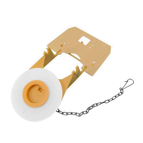Lychee Light 3-Inch Toilet Flush Valve Flapper Replacement Parts Assembly with Silicone Seal & Counter Bracket – Repair Kit Compatible with TOTO THU128 and C863 389.