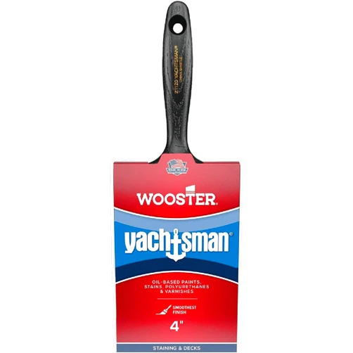 Wooster Z1120-4 Paintbrush, 4-Inch , White