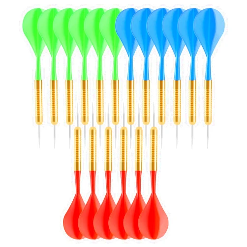 Accmor Steel Tip Darts, Bar Dart, Darts Metal Tip Set, Metal Darts for Dartboard