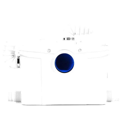 MixBubole 1200W Macerator Pump with PCB Function Toilet Pump Utility Sink Pump Upflush to 39.4FT 2800GPH Macerating Toilet System with 5 Water Inlets 2 Outlets for Toilet Sink Shower Laundry Kitchen Basement