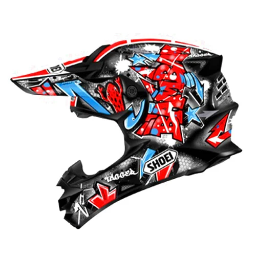 Shoei VFX-W Visor Barcia Street Motorcycle Helmet Accessories - TC-1 / One Size