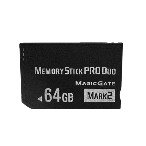 HuiErHui Original 64GB Memory Stick pro Duo 64GB (Mark2) for PSP1000 2000 3000 ，Camera MemoryCard