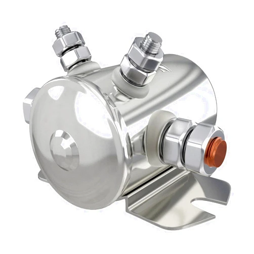 Zhushan Max 300A Continuous Duty Solenoid Relay Nickel-Plating for Golf Carts, Winch, Marine in Rush 12VDC