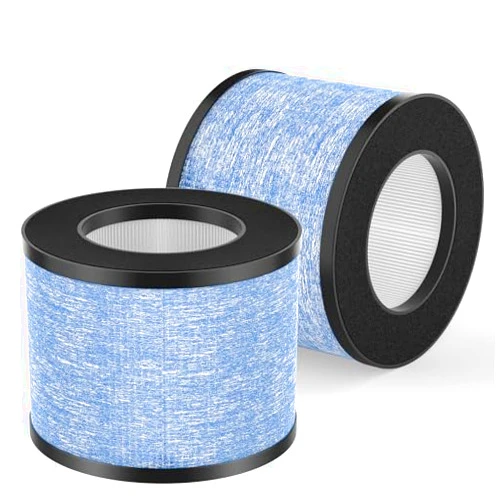 WILERDA 2 Pack C102(MA-01CW) True HEPA Air Filter Replacement, Compatible with MA-18,Okaysou AirMic4S, Miko C102 IBuki -Air Purifier, H13 HEPA and Activated Carbon Filter