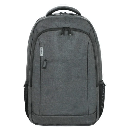 Lenovo B325 Laptop Backpack, Grey, 17-Inch, Water-Resistant Travel Backpack with External USB Port, Anti-Theft Design, Luggage Strap, for Men & Women, Perfect for Work, School, and Travel