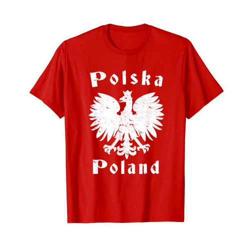 Polish Falcon . Polish Eagle T shirt Poland Coat of Arms Polska