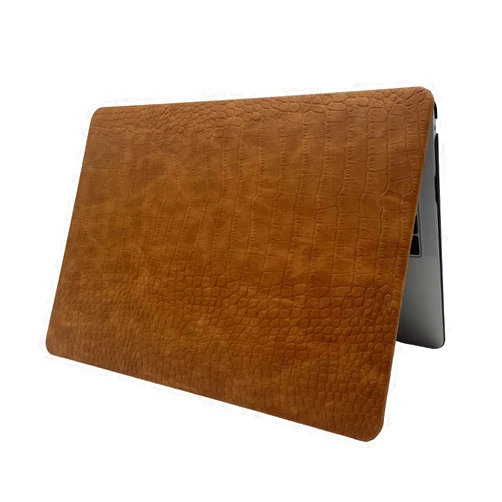 BaayCerrie Crocodile Leather Design for MacBook Pro 13 inch Case A2338 A2289 A2251 A2159 A1989 A1708 A1706 (2023-2016)