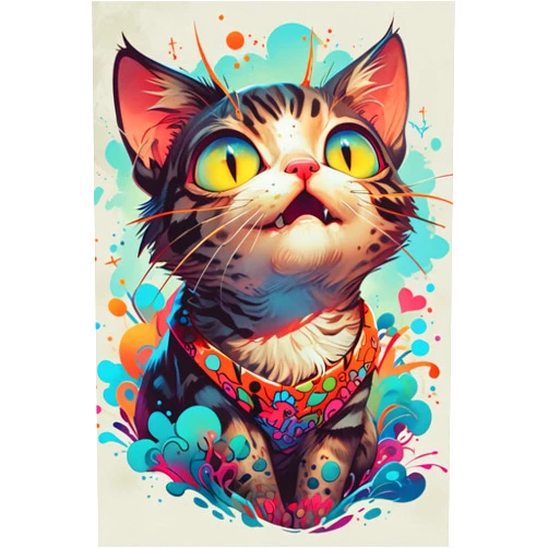 Felix Fabulas Lustige süße Cartoon Katze – Tagebuch, Notizbuch: Kätzchen, perfektes Geschenk für Kinder, Teenager und Katzenliebhaber | Breit liniert | 120 linierte Seiten, 6 x 9 (German Edition)
