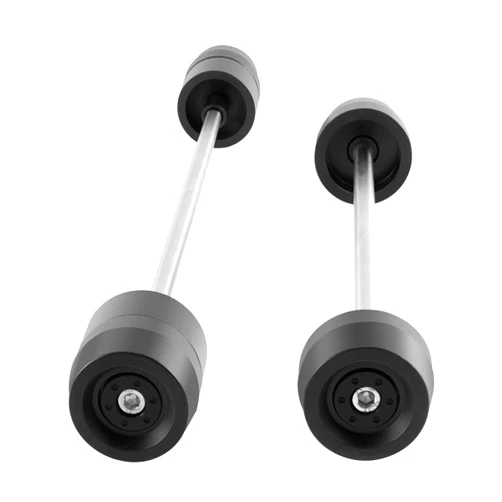 GANDUS For Ducati Supersport939 Supersport 939 2017 2018 Motorcycle Front Rear Axle Fork Slider Wheel Protector(Black)