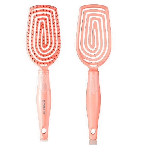 Conair Scalp Care Detangling hairbrush - Curly Hair Brush - Scalp Massager - hairbrushes for women & men - detangler for all lengths - can use wet or dry - Standard
