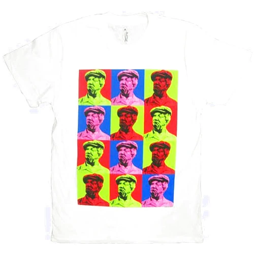 MUHAMMAD ALI Sanford and Son Fred Squares White T-Shirt Tee