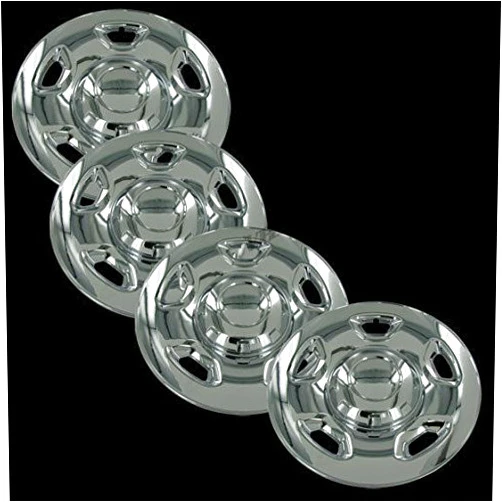 Coast to Coast International Coast To Coast IWCIMP59Xn 17 Inch Chrome Wheelskins With 5 Flat Spokes - Pack Of 4