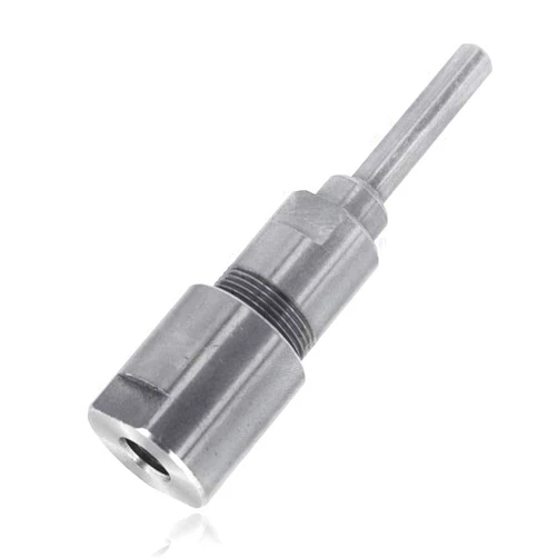 Mesee 1/4 Inch Shank Router Collet Extension Chuck Adapter Milling Cutter Bit Chuck Extender Rod Woodworking Milling Bits Rod Holder, Accepts 1/4 Inch Shank Bits
