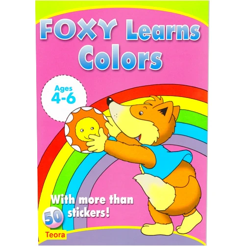 By Teora USA (Author), Roger De Klerk (Illustrator) Foxy Learns Colors