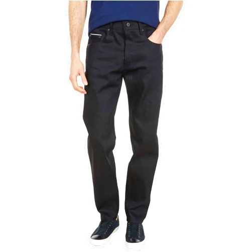 Naked & Famous Denim Men's Easy Guy Relaxed Tapered Fit Jeans in Indigo Selvedge
