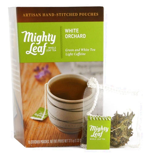 Mighty Leaf - White Tea White Orchard - 15 Tea Bags (1.32 oz / 37.5 g)