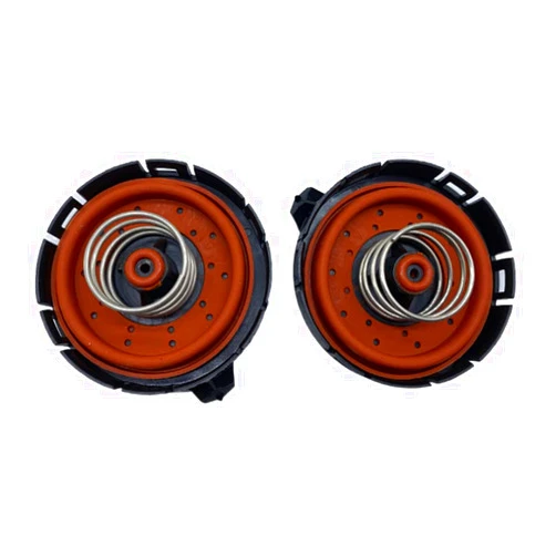 DASPARTS Crankcase Vent Valve PCV Pressure Regulating Valve 11127547058, 11127537733 (2 Pieces Set) For BMW 545i, 550i, 645Ci, 650i, 745i, 745Li, 750i, & more