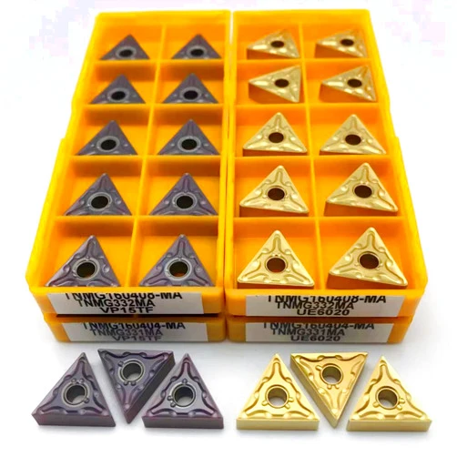 Generic Tool Part for TNMG160404 TNMG160408 External Turning Tool CNC Tool Insert TNMG 160408 Turning Insert Cutting Tool TNMG - (Angle: TNMG160404 MA US735 / Shank Diameter: 10PCS(1BOX))