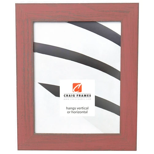 Craig Frames Jasper Picture Frame, 20 x 27 Inch, Country Weathered Red