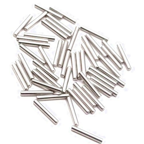 MOZX Dowel Pin,Shelf Support Pin,50 Pcs 304 Stainless Steel Dowel Pin, Cylindrical Dowel Pins Suitable for Furniture Installation, Diameter 2Mm Length 25Mm-40Mm,Length 26mm ( Size : Length 28mm )