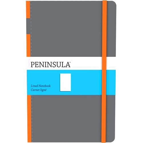 Paperworks Peninsula Fashion Notebook, 160 Lined Pages, Assorted Color, Color May Vary (55360)
