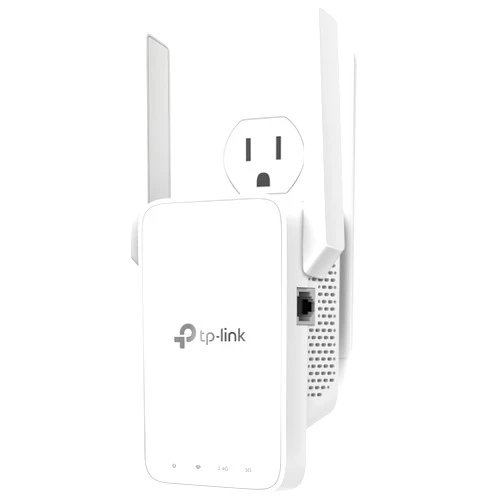 TP-Link AC1200 WiFi Extender, 2024 Wirecutter Best WiFi Extender, 1.2Gbps home signal booster, Dual Band 5GHz/2.4GHz, Covers Up to 1500 Sq.ft and 30 Devices ,support Onemesh, One Ethernet Port (RE315)