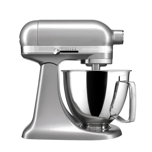 KitchenAid Artisan Mini 3.5 Quart Tilt-Head Stand Mixer - KSM3316X - Contour Silver