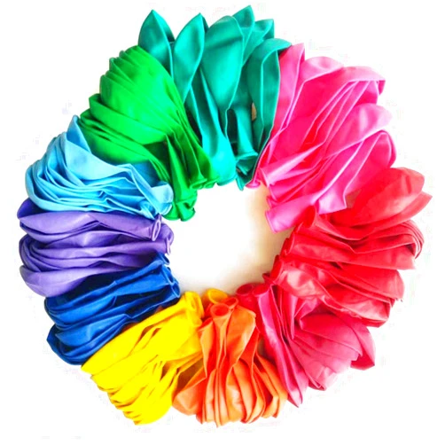 NEXTAKE 100PCS Replacement Balloons for Balloon Powered Car Launcher Toy Set