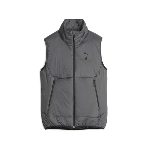 PUMA Womens Seasons Primaloft Vest Athletic Outerwear Casual Insulated - Black - Size L