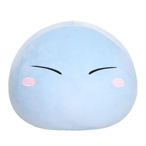 Gouzilei Rimuru Plush Pillow Anime Stuffed plushies Cute plushie Toys Doll for Kids Girls Boys Teens Adults Expression Plush Toy 45cm/17.7inch 45cm/17.7inch Cute