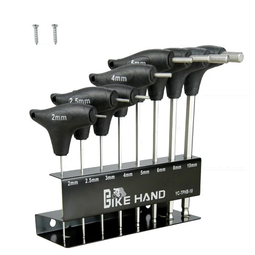 BIKE HAND BikeHand Heavy Duty Precise Bike Bicycle Twin Head Hex Allen Wrenches Set