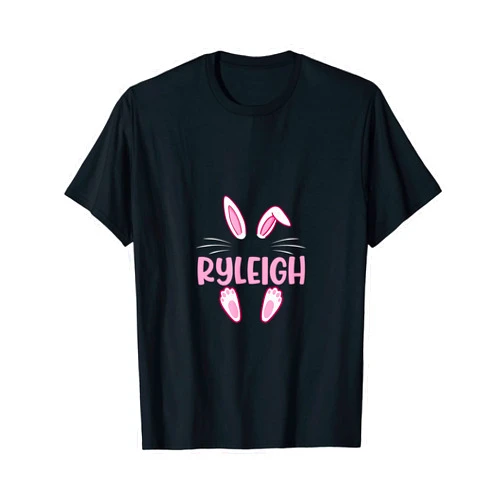 RYLEIGH Funny Sassy Custom Name Gift RYLEIGH Easter Bunny Funny Novelty Womens Custom Name T-Shirt