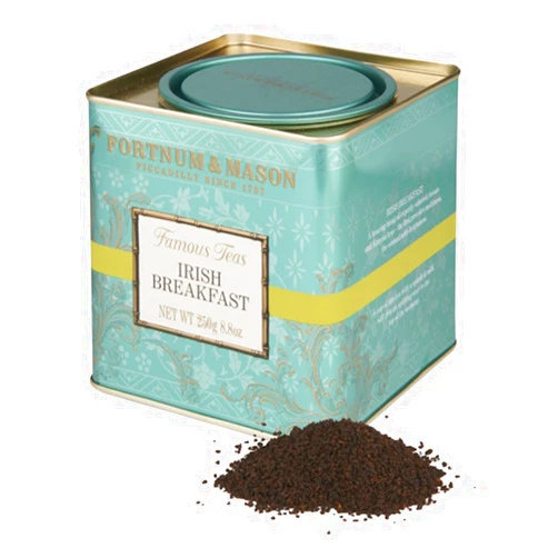 Fortnum & Mason Fortnum and Mason British Tea, Irish Breakfast, 250g Loose in a Tin Caddy (1 Pack)