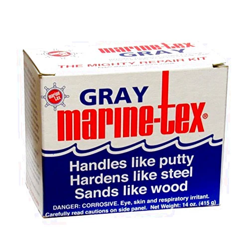 Marine Tex Marine-Tex Epoxy Putty Gray 12 Ounce (3/4 lb) Kit by Marine Tex