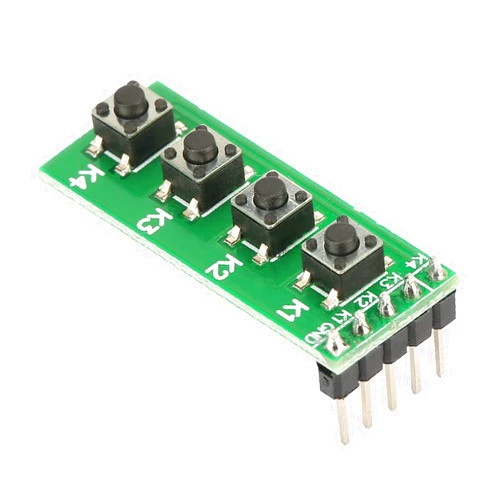 Generic Universal 4 Key Push Button Switch Module Keyboard Board for AVR STM ARM PIC C51 NRF24LE1 CC2530 Users