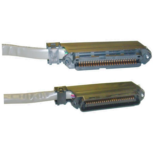 Cable Central LLC Cat 3 Telco Trunk Cable, Centronics 50 (CN50) Male to Centronics 50 (CN50) Female, 25 Twisted Pairs, 90 Degree Orientation, 50 Feet