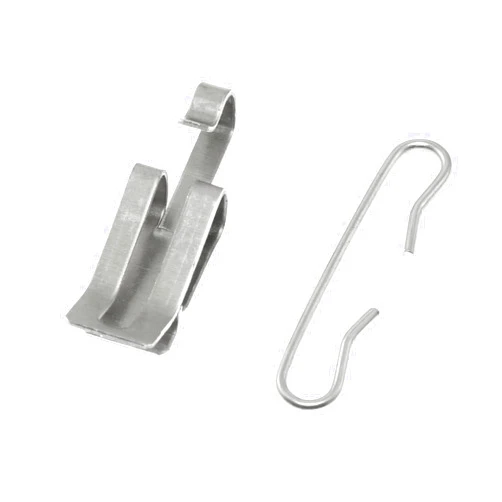 Maxmoral 10pcs Heat Cable Roof Clips De Icing Cable Clips and 10pcs Spacers Kit Heat Tape Clips Kit Outdoor Cable Clips Heater Clips Kit