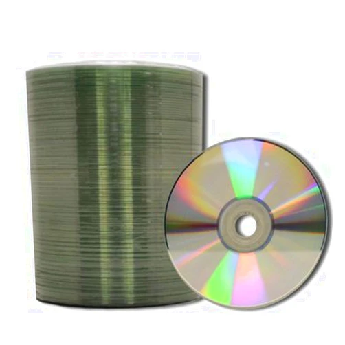 MediaPro Blank CD - Professional Grade Silver Thermal Lacquer CD-R - 100 Pack (Tape Wrap)