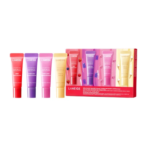 LANEIGE Lip Glowy Balm: Hydrate, Glossy, Lightweight, Moisturize & Tint with Shea Butter