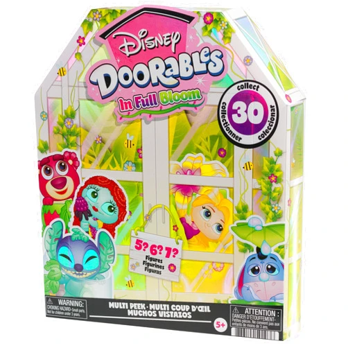 Disney Doorables in Full Bloom Multi Peek Series 15 - Mystery Floral Themed Mini Figures, Assemble and Display, Collectible Disney Surprise Toy, for Collectors, Fans, Tweens & Kids 5 up