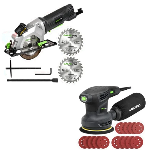 GALAX PRO 4Amp 3500RPM Circular Saw with Laser Guide, Max. Cutting Depth1-11/16