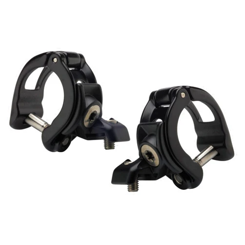 SRAM MatchMaker X Cockpit Clamp - Pair, Black with Ti Bolts