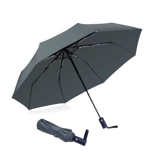 NPCQUN Travel Essentials Umbrella Windproof Compact Collapsible Light, Automatic, Strong and Portable, Wind Resistant, Folding Small Umbrella for Rain