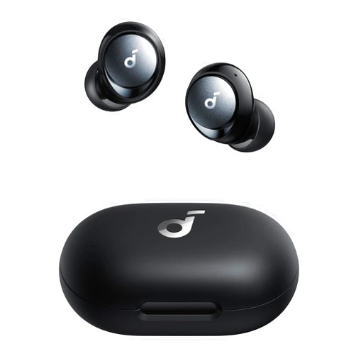 Soundcore by Anker Space A40 Adaptive Active Noise Cancelling Wireless Earbuds, Reduce Noise by Up to 98%, Ultra Long 50H Playtime, 10H Single Playtime, Hi-Res Sound, Comfortable Fit, Wireless Charge